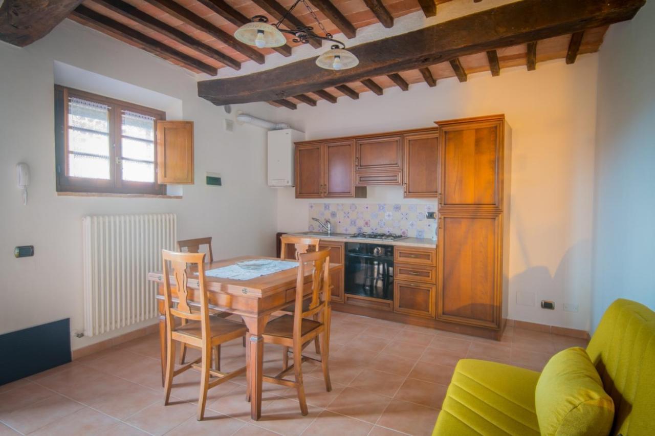 Apartament Ulivo-Chianti Charming Flat With Private Parking! Asciano Zewnętrze zdjęcie