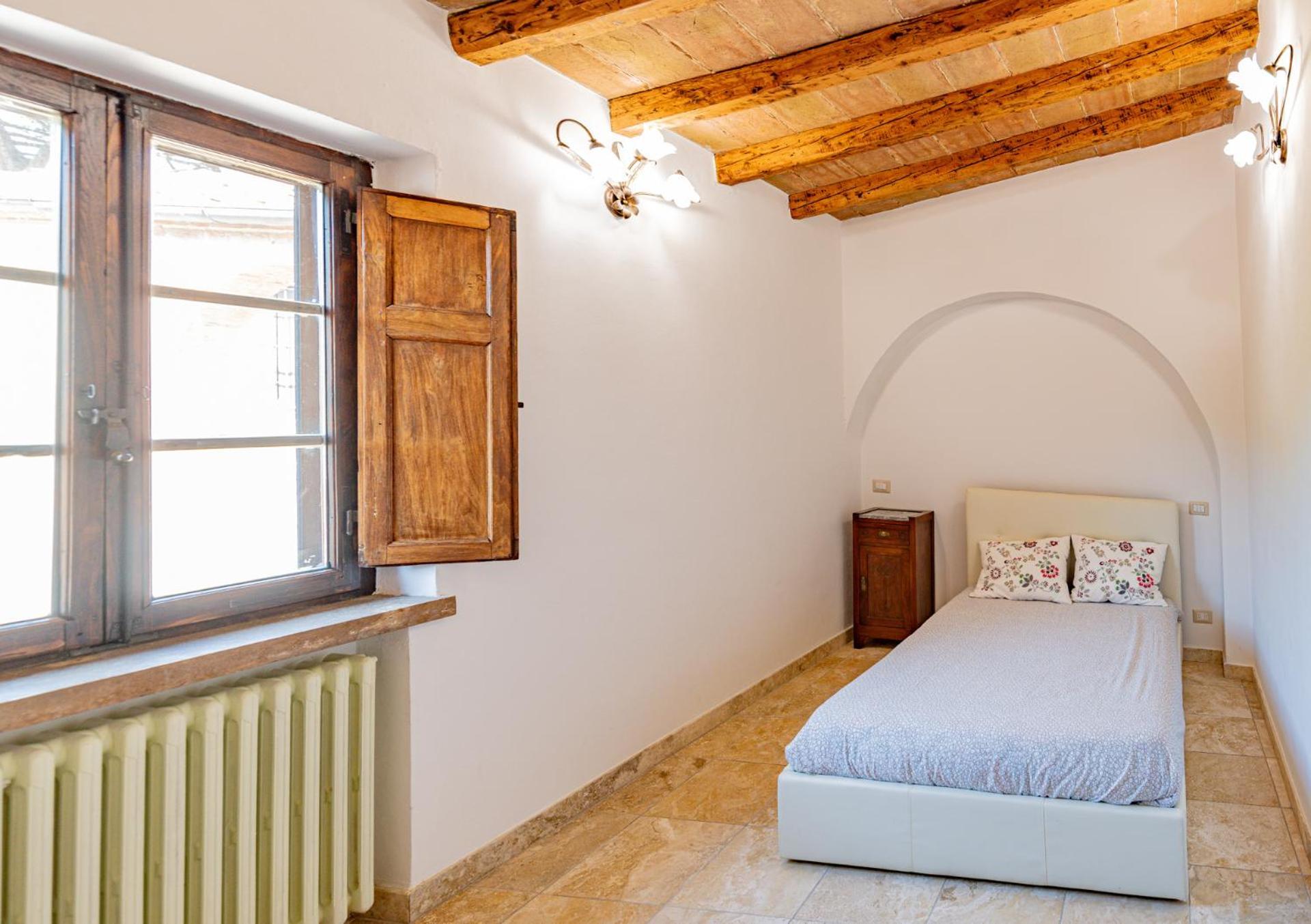 Apartament Ulivo-Chianti Charming Flat With Private Parking! Asciano Zewnętrze zdjęcie